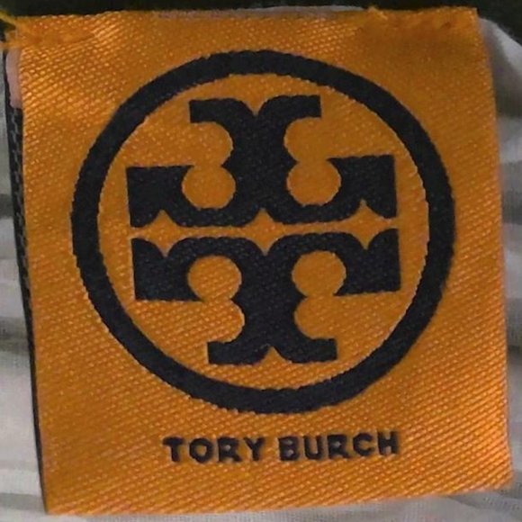 Tory Burch White Cotton Scarf - Picture 8 of 8